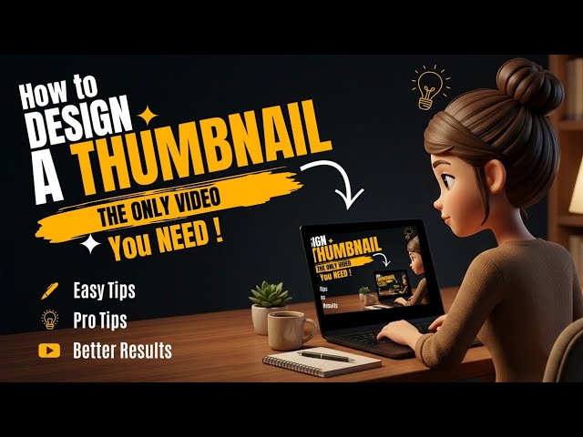👉 Design a Thumbnail Like THIS #design #thumbnail #begginers #youtube #tutorial #process 