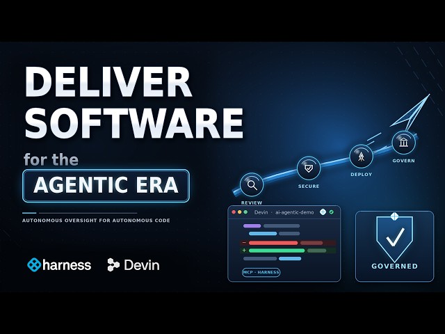 Harness + Devin IDE: Automate Governance and Delivery for the Agentic Era