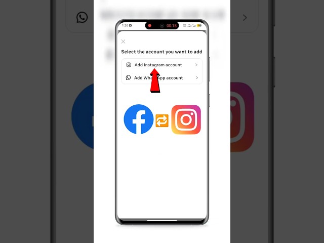 How To Link Facebook To Instagram 2026 #tutorial #usa