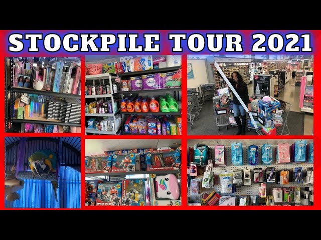 Massive Stockpile Tour 2021~2021 Stockpile Tour~How I Organize my Stockpile~Stockpile Organization