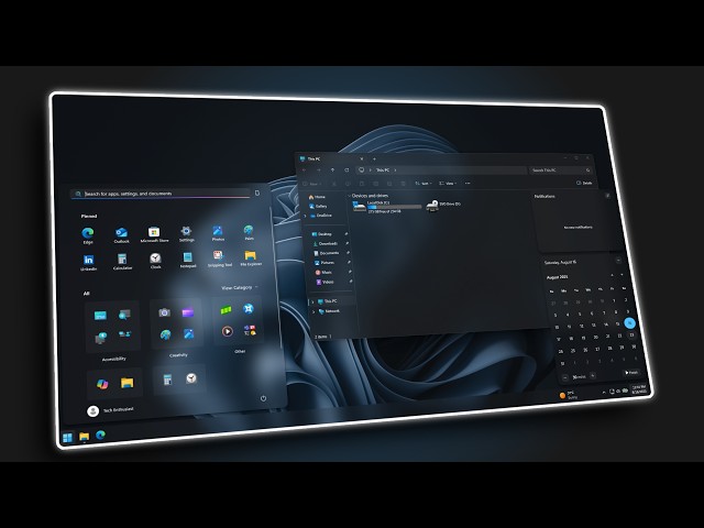 Make Windows 11 See-Through in Seconds!