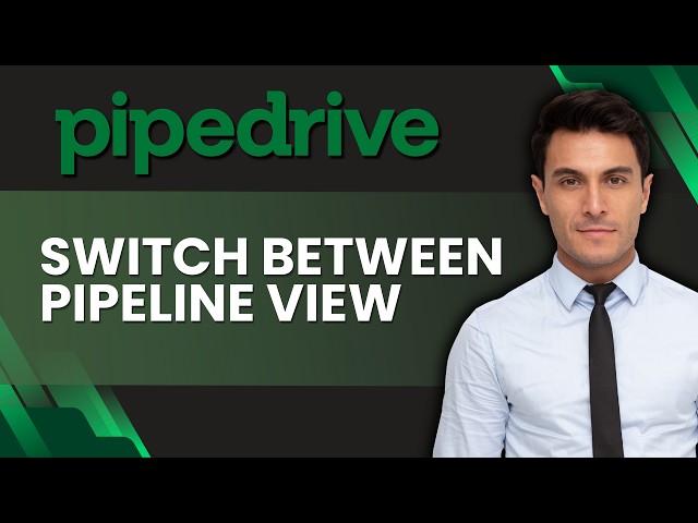 How to Switch Between Pipeline Views in Pipedrive | Tutorial 2026