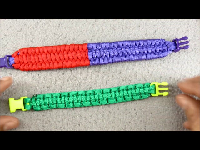 easy cobra & trilobite paracord bracelet—beginner tutorial