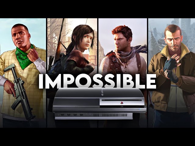 Games That Pushed The PS3 Beyond Its Limits 