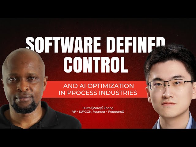 Software Defined Control, UNS and AI Optimization in Process Industries