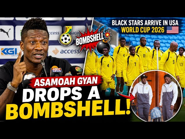 ASAMOAH GYAN🇬🇭 FINALLY DROPS A B0MBSHELL AFTER GHANA 1-1 WALES, BLACKSTARS ARRIVING IN USA,WORLD CUP