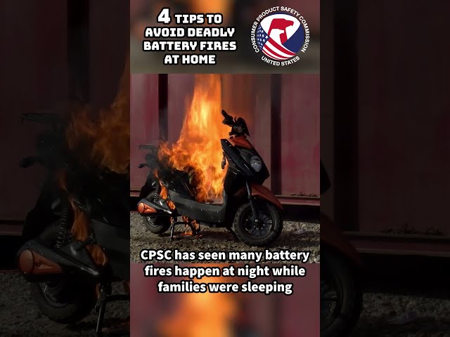 4 ways to prevent deadly battery fires at home