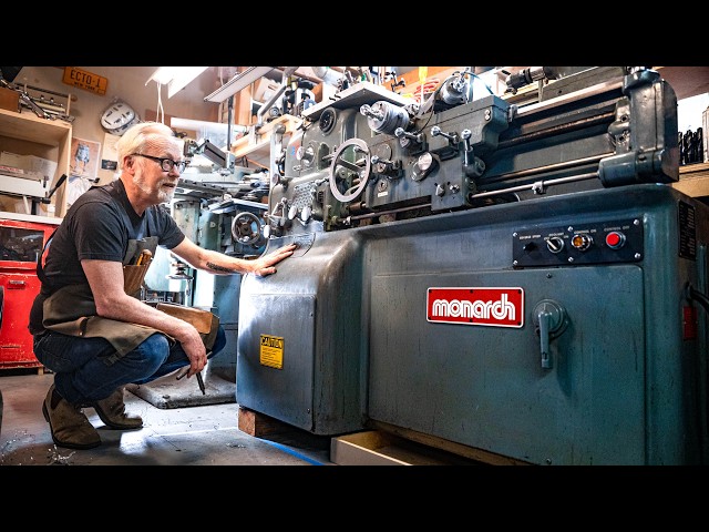 Adam Savage Upgrades His Workshop Lathe!