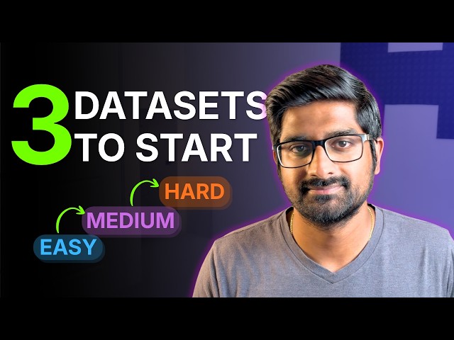 You Can Learn Python and ML Together! Datasets That Save You TIME!!