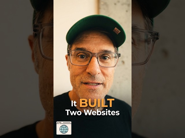 My AI Built 2 Websites While I Was Gone