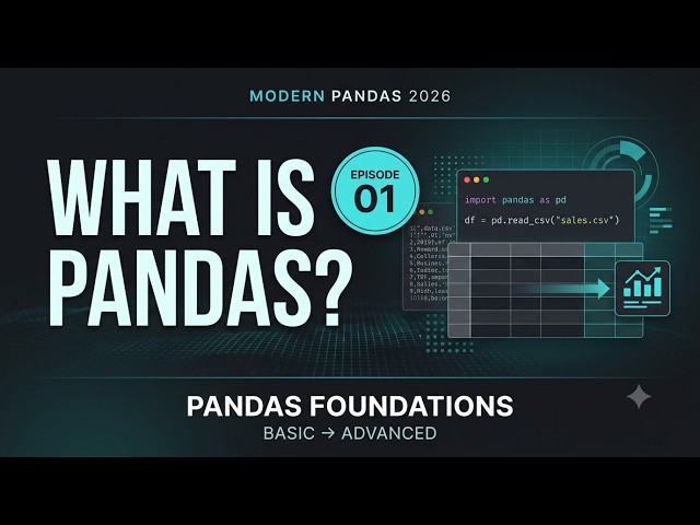 What Is Pandas? | Modern Pandas 2026