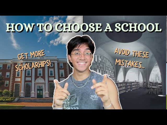 How to Choose the BEST College for You (what actually matters)
