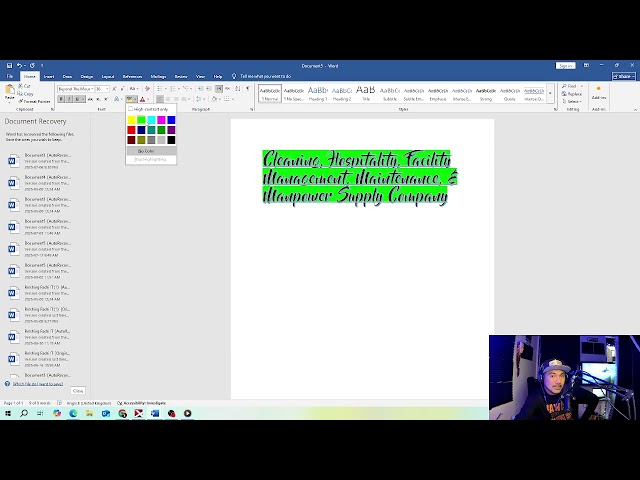 MICROSOFT WORD BASIC TUTORIAL - PTTV