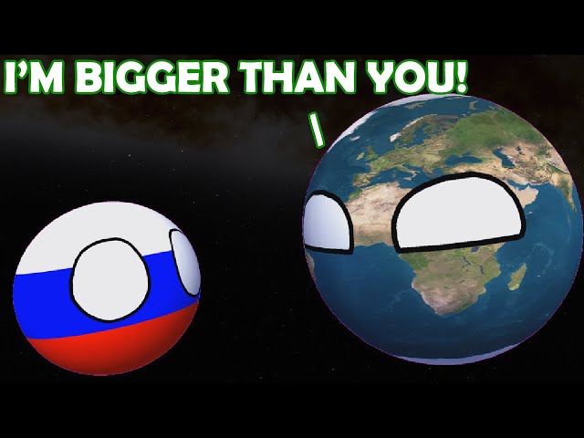 I'm bigger than you [3D Animation + Countryballs]