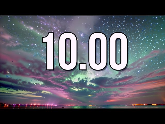 10 Minute Aurora Timer for Focus and Deep Work