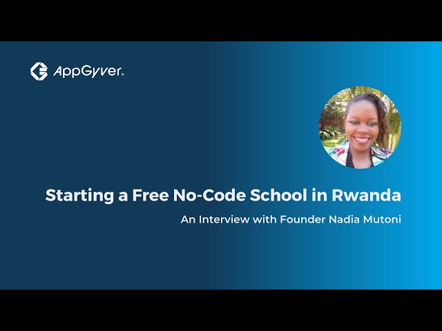 Starting a free no code school in Rwanda | Podcast Clip
