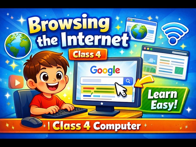 Browsing the Internet | Class 4 Computer