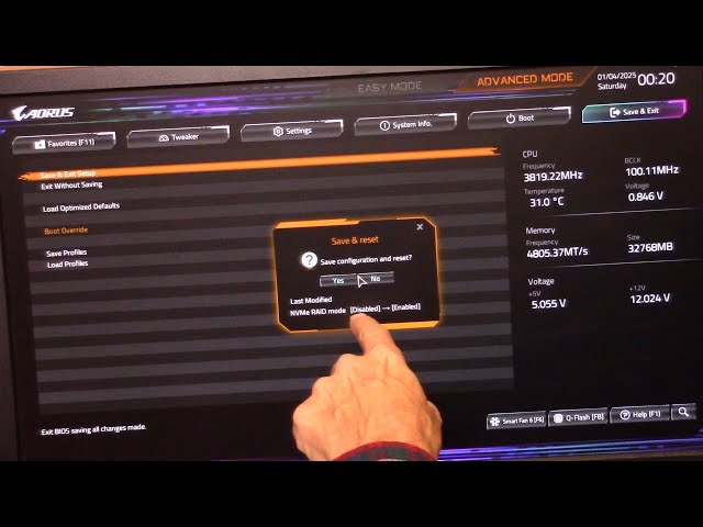 Set up RAID / Load Drivers on Existing Windows AMD desktop computer
