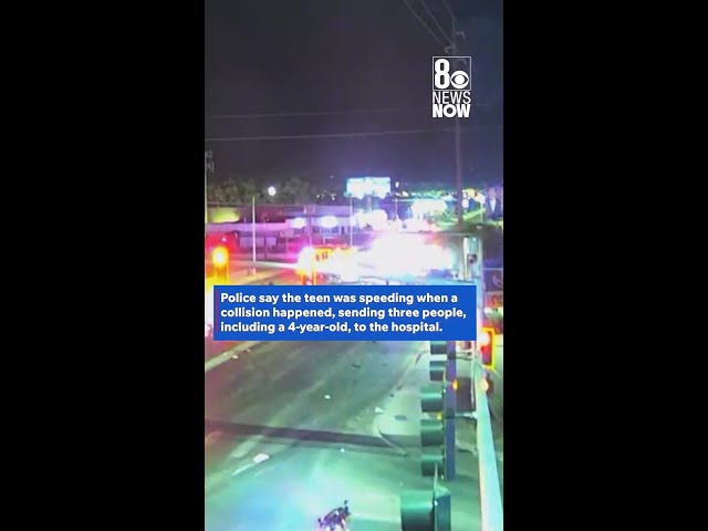 Teen Charged After Las Vegas Crash Leaves Child Critically Hurt