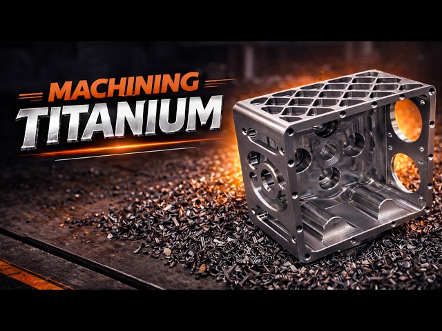 CNC Milling Job Shop Work - Solving The Titanium Housing Crisis