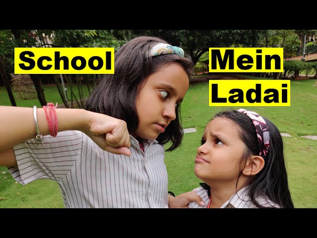 Short movie for Kids | Moral Story for Kids | School Mein Ladai  #Funny #Kids RhythmVeronica