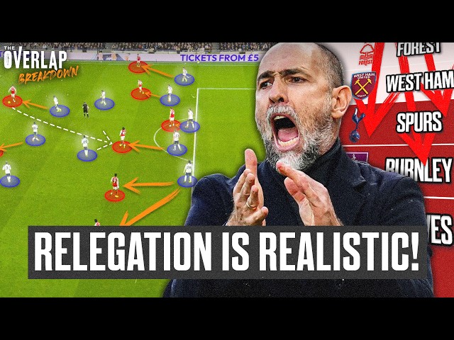 Spurs Could REALLY Get Relegated… Here’s Why | The Overlap Breakdown