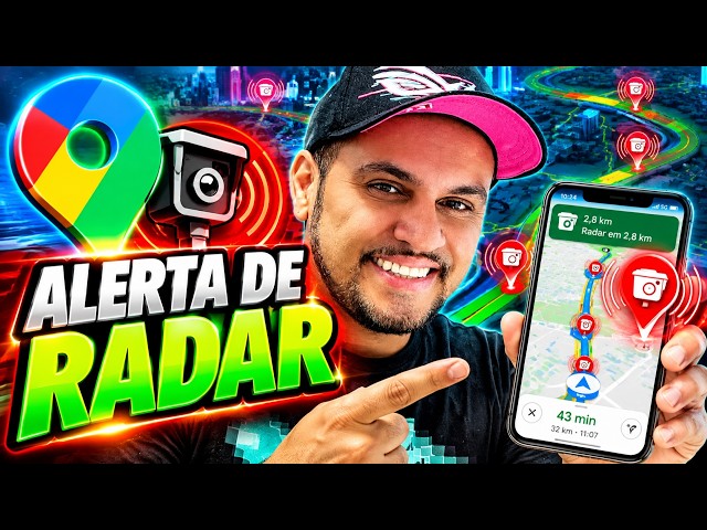 Como ATIVAR ALERTA DE RADAR no Google Maps e Receber Avisos por Voz! (Passo a Passo)