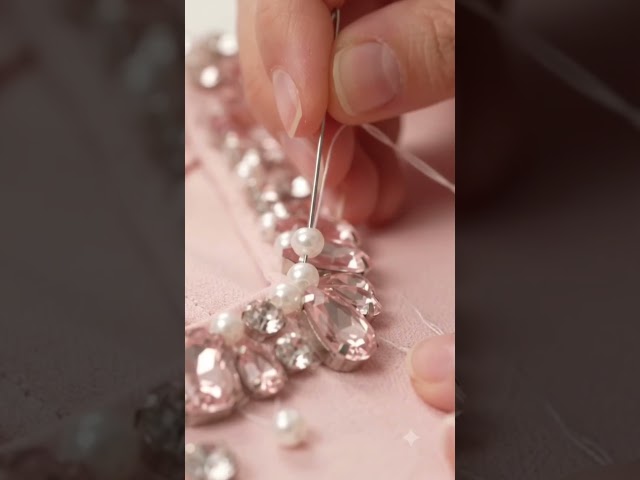 Simple & Stunning Embroidery Design | Step-by-Step Tutorial #embroidery #embroideryart #handmade #ai