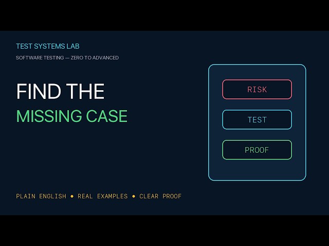 Test Case Design Techniques That Actually Find Bugs