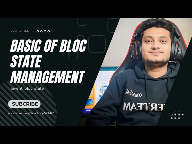 Flutter Community Learning Program BD 2025 | Class 1 | Bloc | Coding with KZ | Mahamudul Official