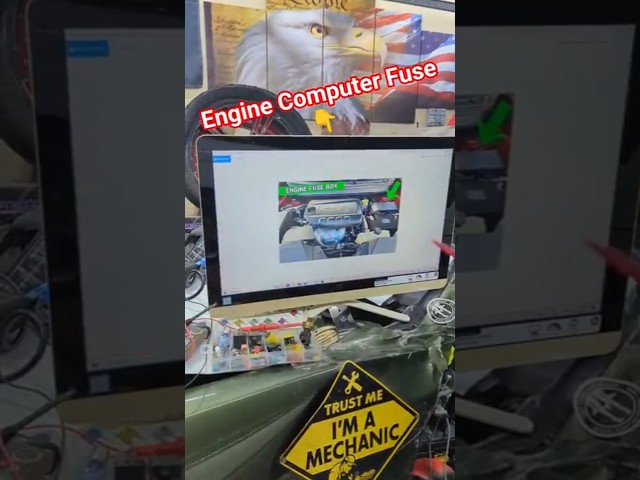 JEEP Cherokee🛠️ Engine Computer FUSE 👉 #jeep #jeepcherokee  #mopar #repair #easy #videos #fyp #fix