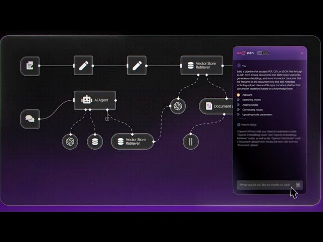 n8n AI Workflow Builder is INSANE