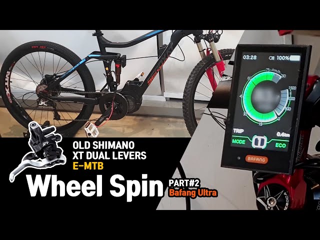 Bafang Ultra, SEROXAT Cable Guide and Frame  Motor wheel spin : E-MTB Vlog 2