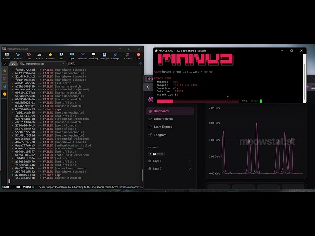 Manus Botnet VS OVH / HOW TO GET BOTS / API/BOTNET SHOWCASE 2026 CHEAPEST NET