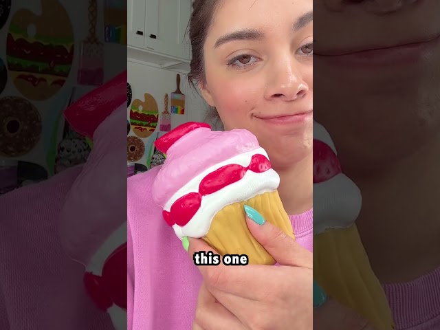 Finishing Art Ideas: Alien Cupcake Squishy