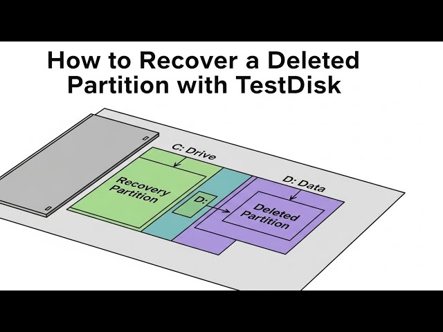 How to Recover a Deleted Partition with TestDisk