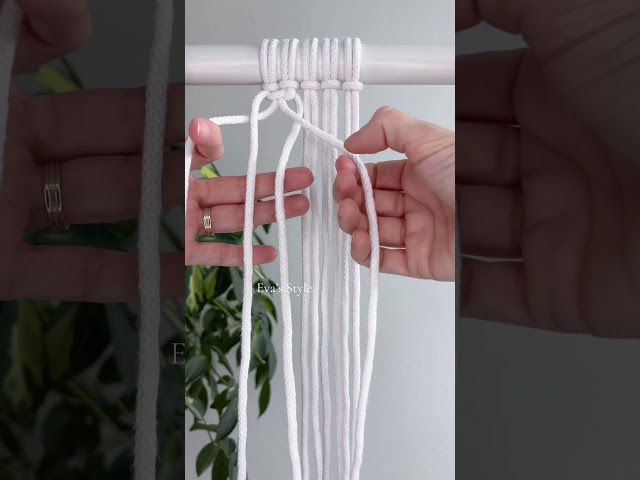 👀💕 #macrametutorial #macrame #macramelove #macrameinspiration #macrameknots #macramepattern