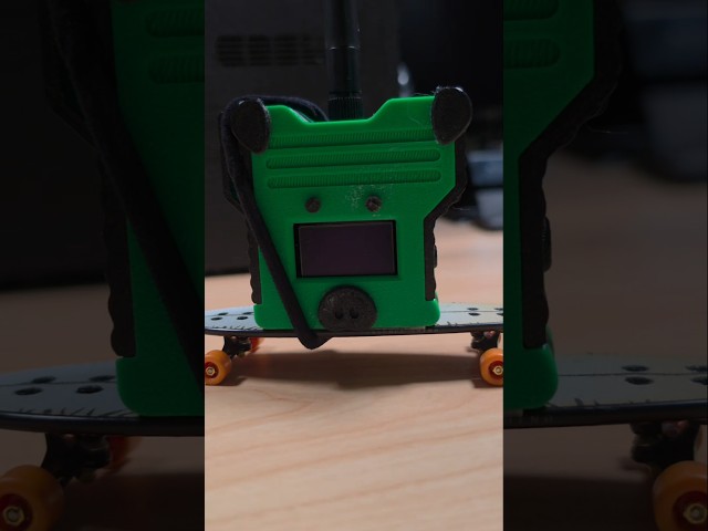 Midwest Gadgets Piglet Learns Tech Deck Tricks!  #Shorts #techdeck #wardriving