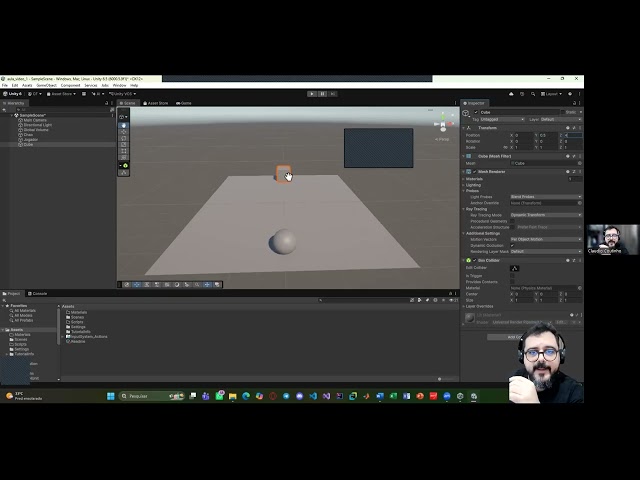 [RV] Tutorial Unity - Animação com controle