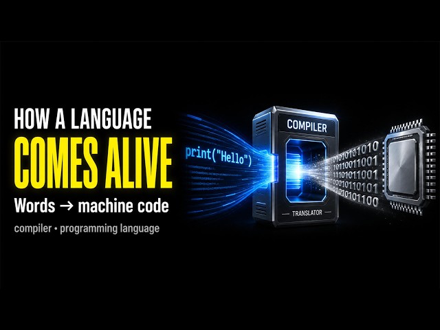 How a programming language is created - The hidden translator inside every compiler