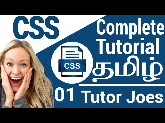 Learn Complete CSS Tutorial In Tamil | CSS in Tamil Part-1|தமிழ்