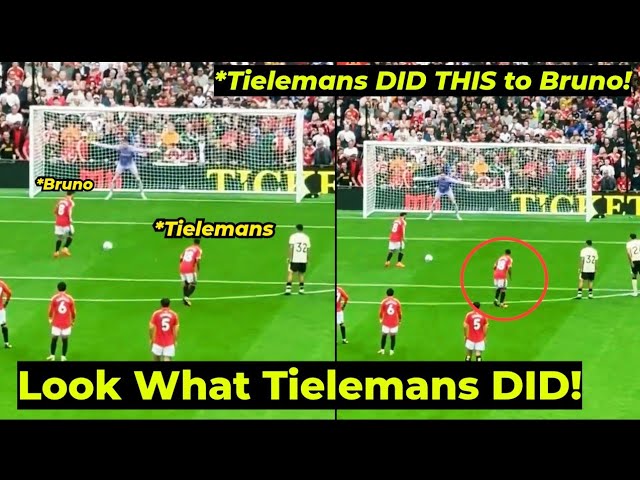Moment Tielemans DID THIS to Bruno During His Penalty Vs Ipswich Goes VIRAL