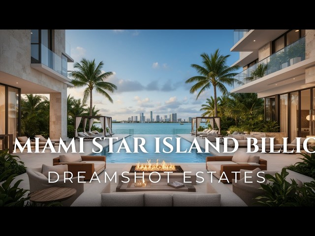 Inside a $120M Star Island Waterfront Mansion | Miami Luxury Escape