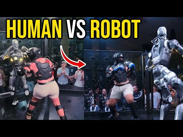 A Human Just Fought a Humanoid Robot