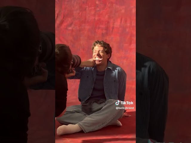 Charlie Puth for Lucky Brand via LuckyBrand TikTok