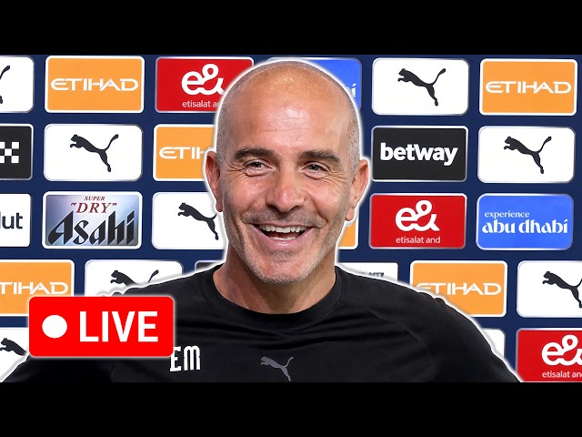 🔴 LIVE | Enzo Maresca pre-match press conference | Manchester United v Manchester City