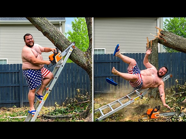 Idiots with Chainsaws: Tree Cutting Fails