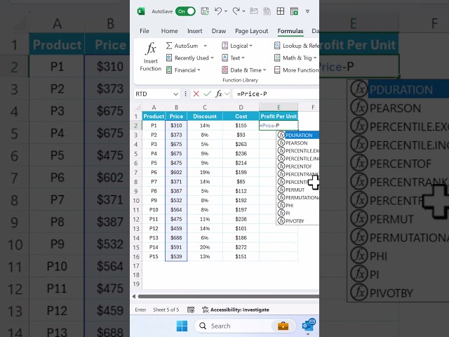 Quick Trick: Make Your Excel Formula Readable #exceltips #excelformula #excelshorts