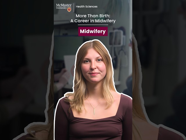 Learn about the Midwifery program #mcmasteruniversity #shorts