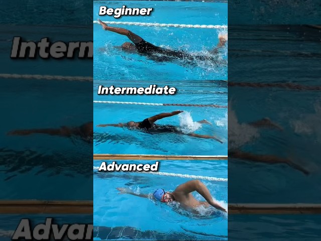 Three Levels One Freestyle Stroke